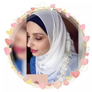 Hijab com Aplicação de Pérola