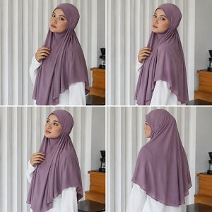 Amira Modesta com laço mauve 
