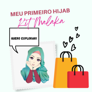 Kit Meu Primeiro Hijab - Malaka