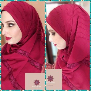 Hijab com Renda Especial