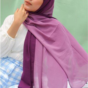 Hijab Degradê Roxo