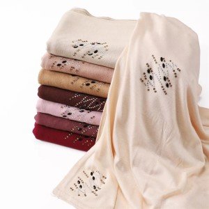 Hijab Jersey com Bordado varios