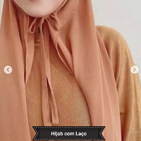 Hijab com Laço