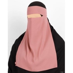 Niqab de Amarrar com Laço - Super Modesto