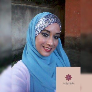 Cliente de Hijab Trançado Brilho- Wanessa