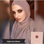 Hijab com Strass